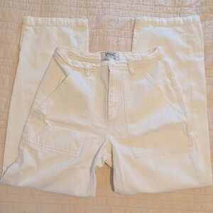 STOIC White Straight-Leg Cotton Pants